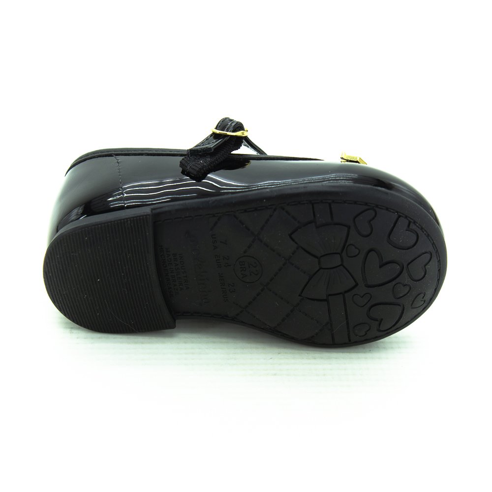 Sapatilha Infantil Menina Molekinha 2106.1041 - Preto Preto 4
