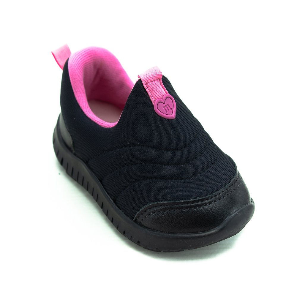 Tênis Infantil Menina Molekinha 2736.100 - Preto