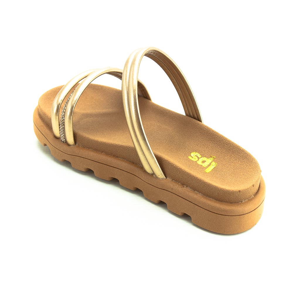 Papete Infantil Menina World Colors 167.038 - Bronze Marrom 3