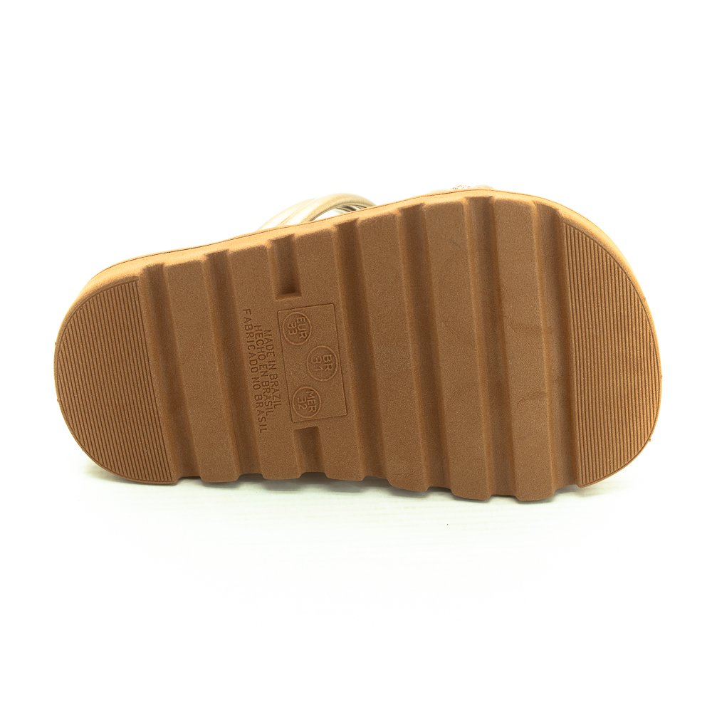 Papete Infantil Menina World Colors 167.038 - Bronze Marrom 4
