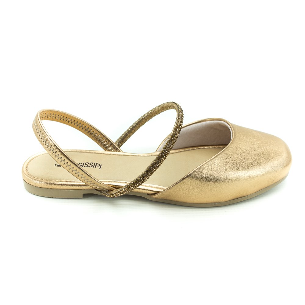 Sapato Feminino Mississipi MI774 - Dourado