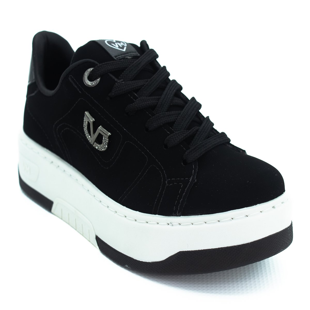 Tênis Feminino Via Marte 126-014-09  - Preto Preto 2