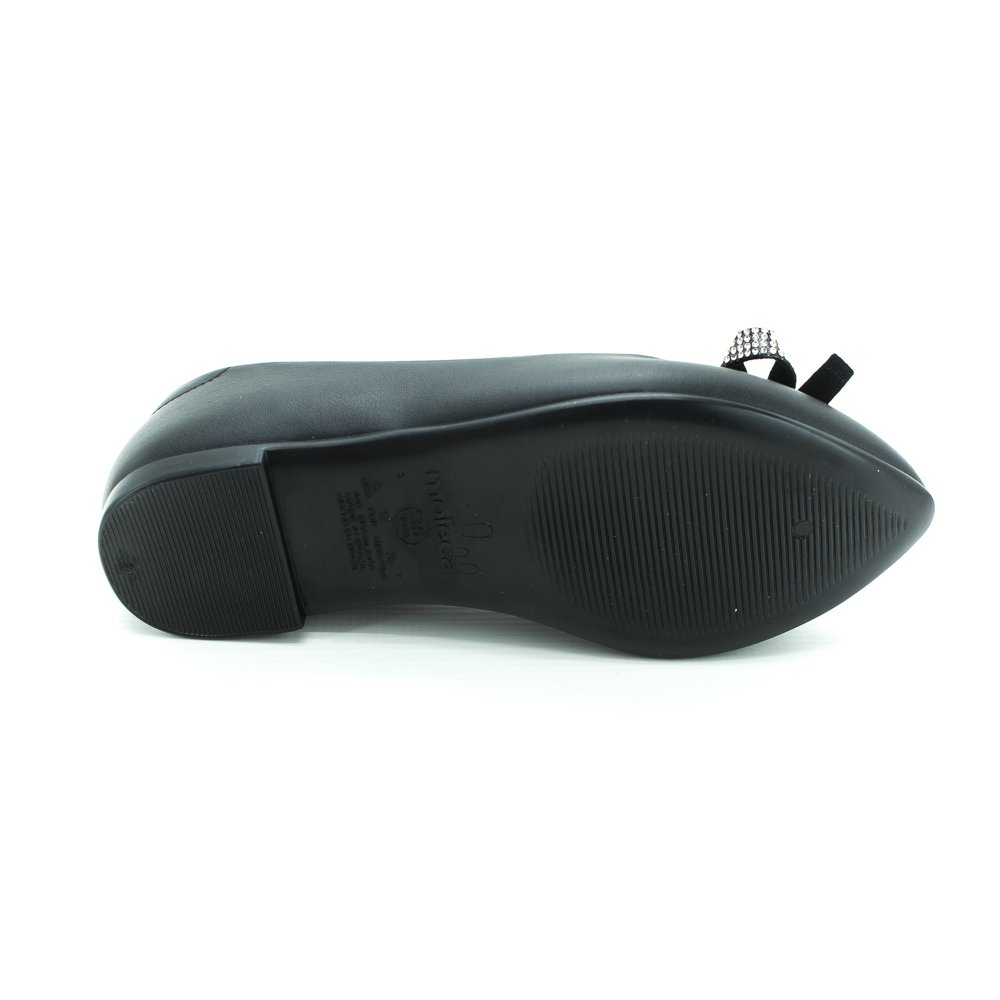 Sapatilha Feminina Moleca 5635.865 - Preto Preto 4