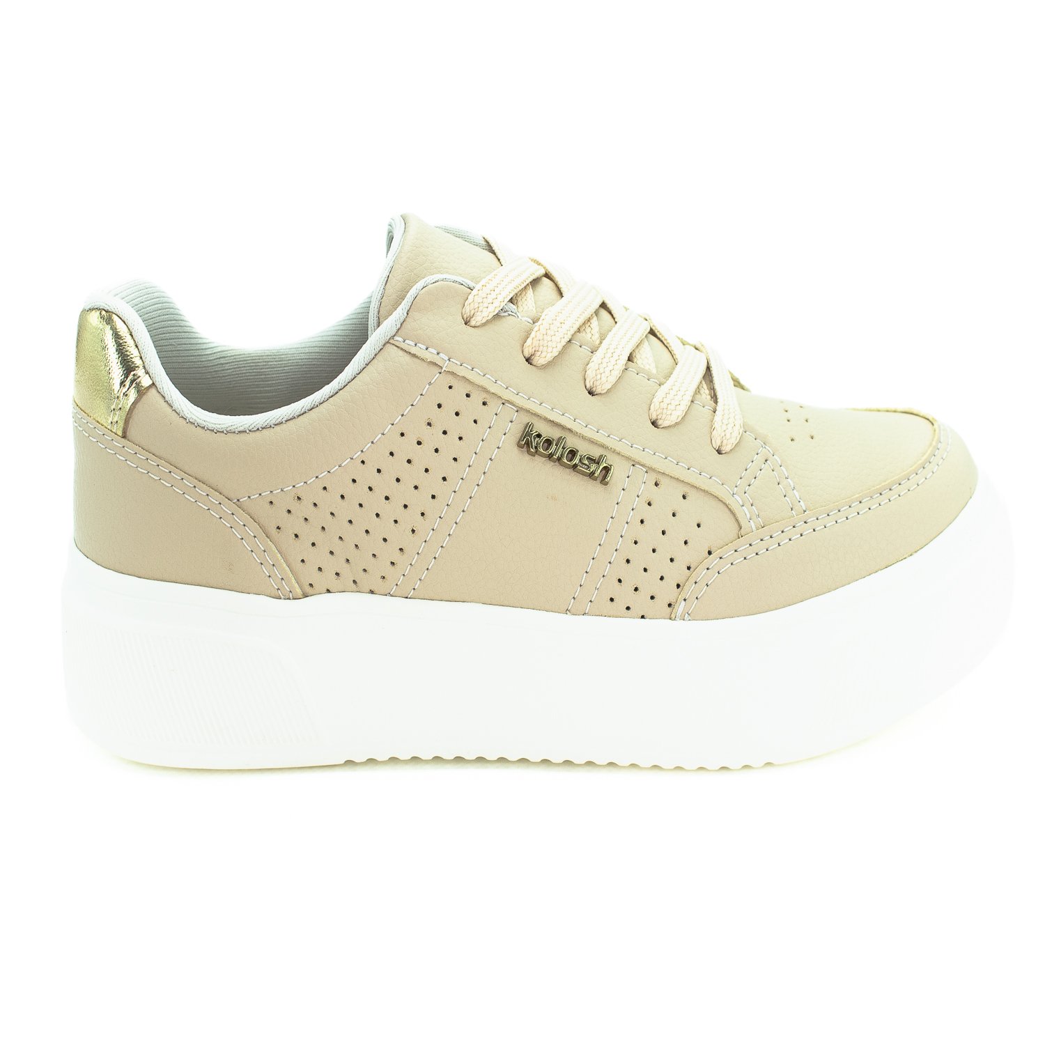 Tênis Feminino Kolosh C3556-0003 - Bege Bege 1