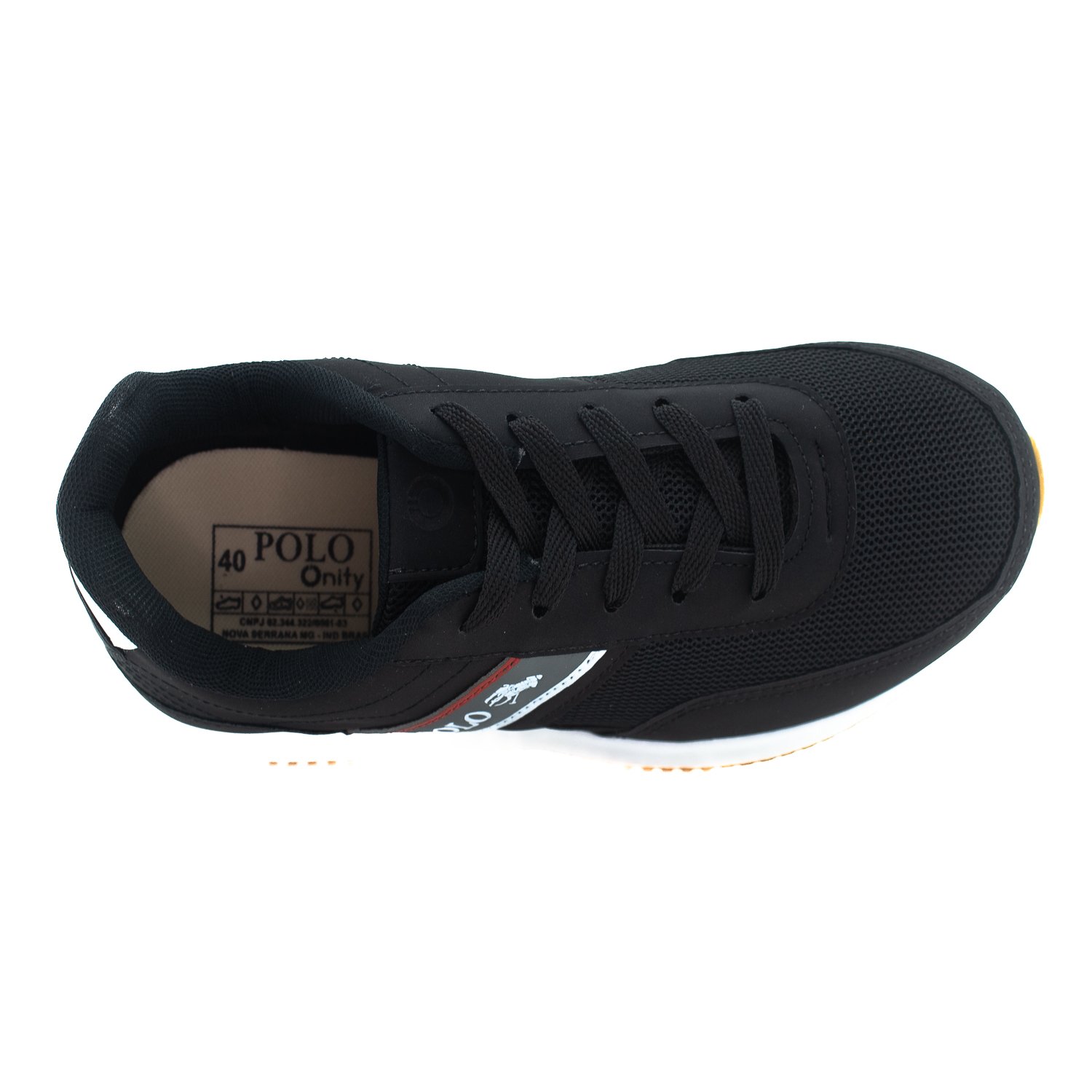 Tênis Masculino Onity L135 - Preto Preto 5