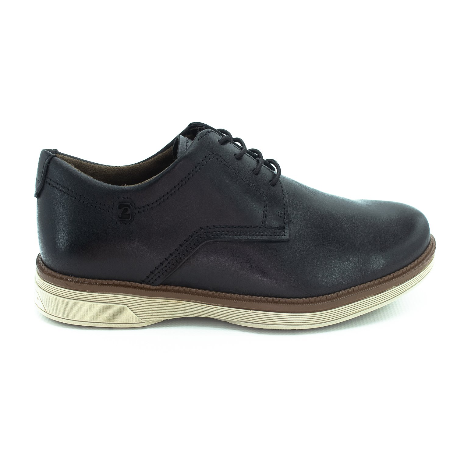 Sapato Masculino Pegada 126701-01 - Preto Preto 1