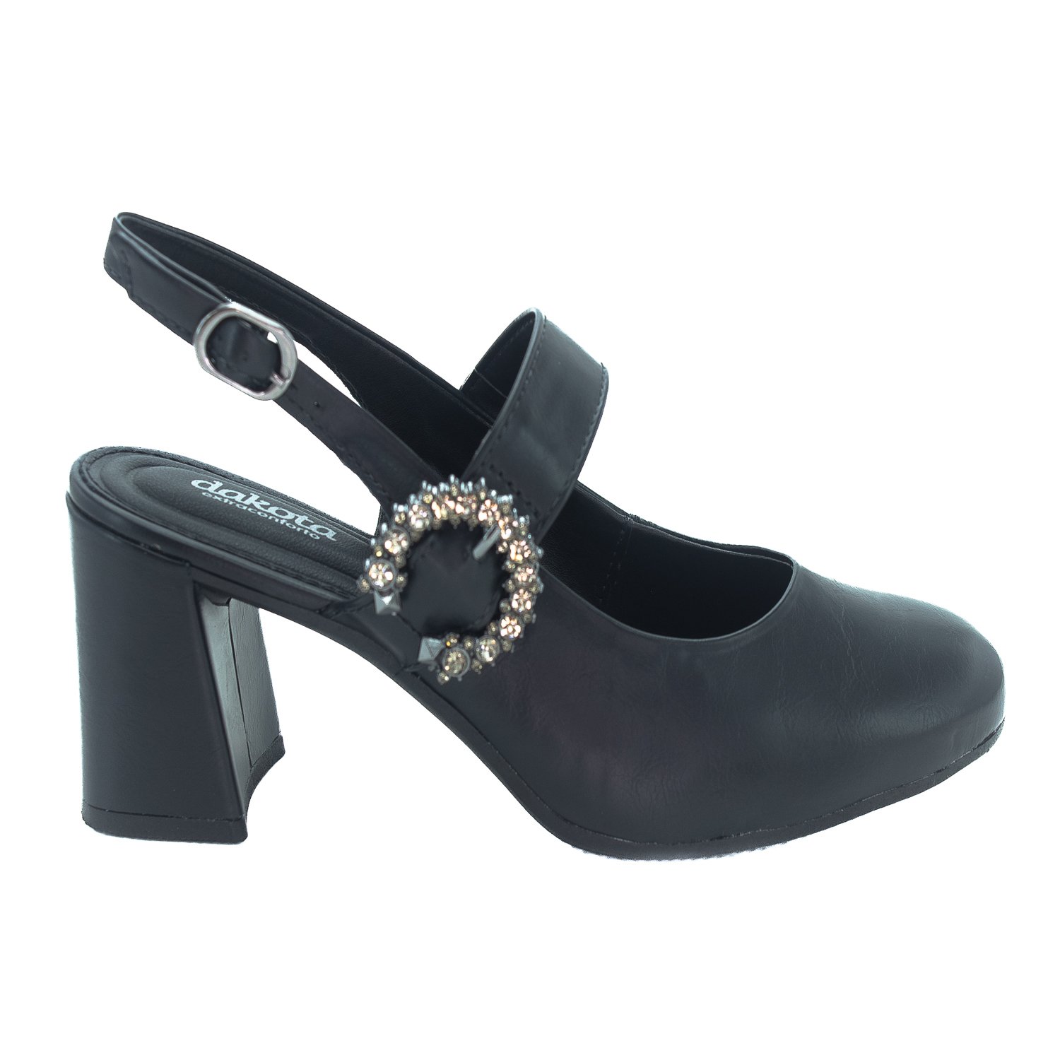 Sapato Feminino Dakota D0283-0005 - Preto Preto 1