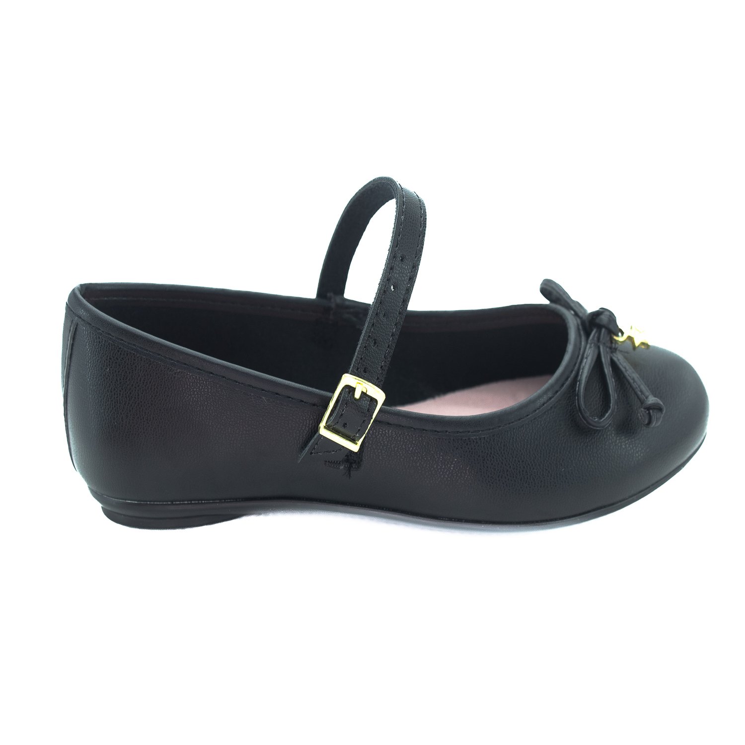 Sapatilha Infantil Menina Molekinha 2502.1009 - Preto