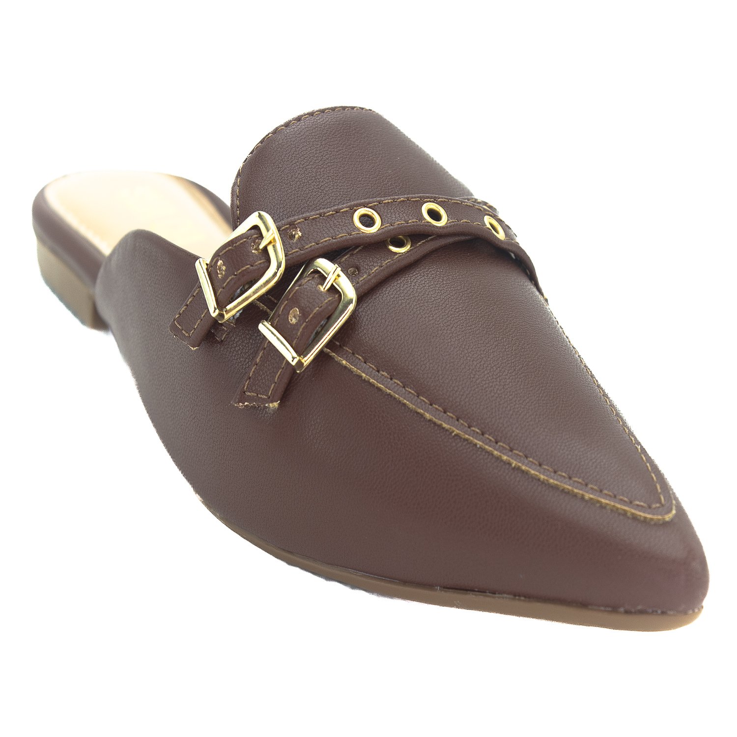 Mule Feminino Sua Cia 8189.16017 - Marrom Marrom Escuro 2
