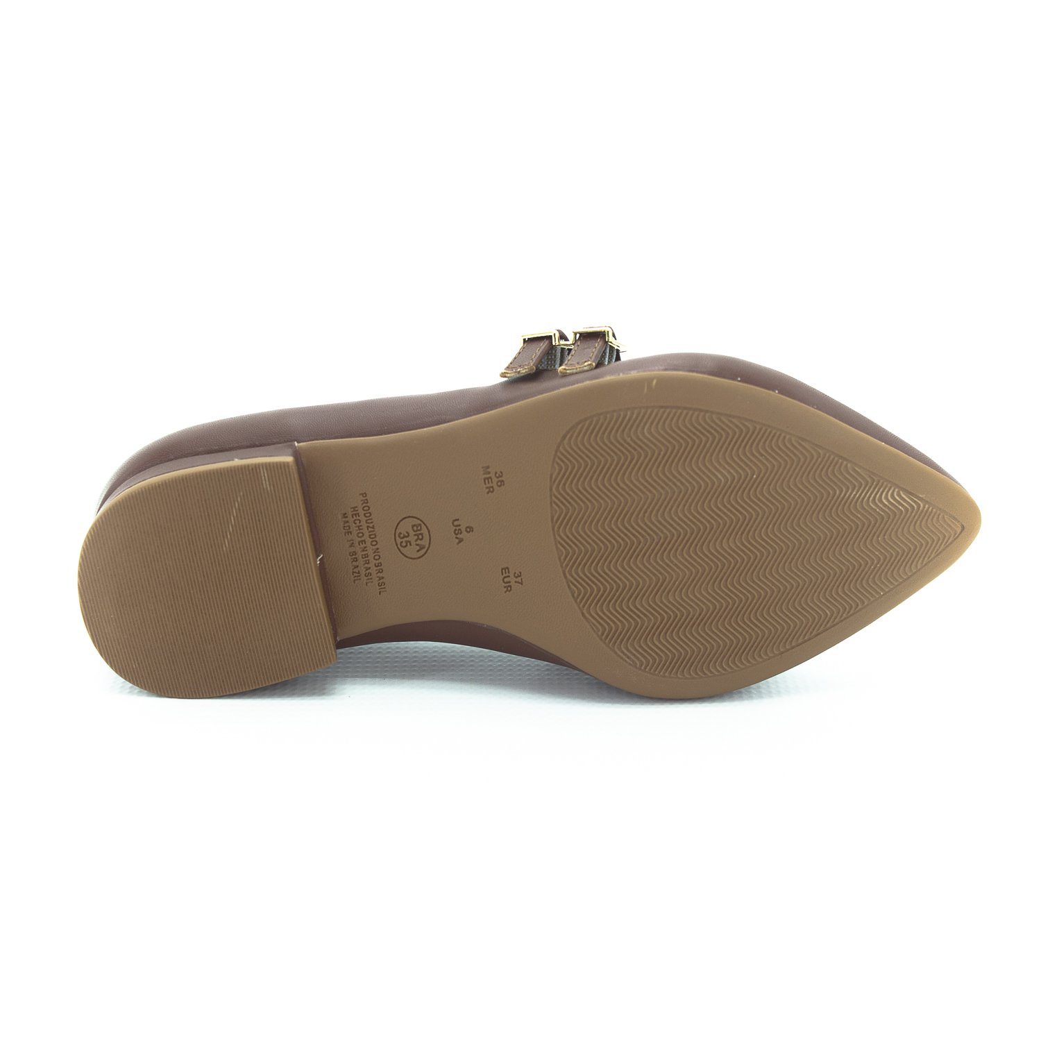 Sapatilha Feminina Sua Cia 8117.15937 - Marrom Marrom 4