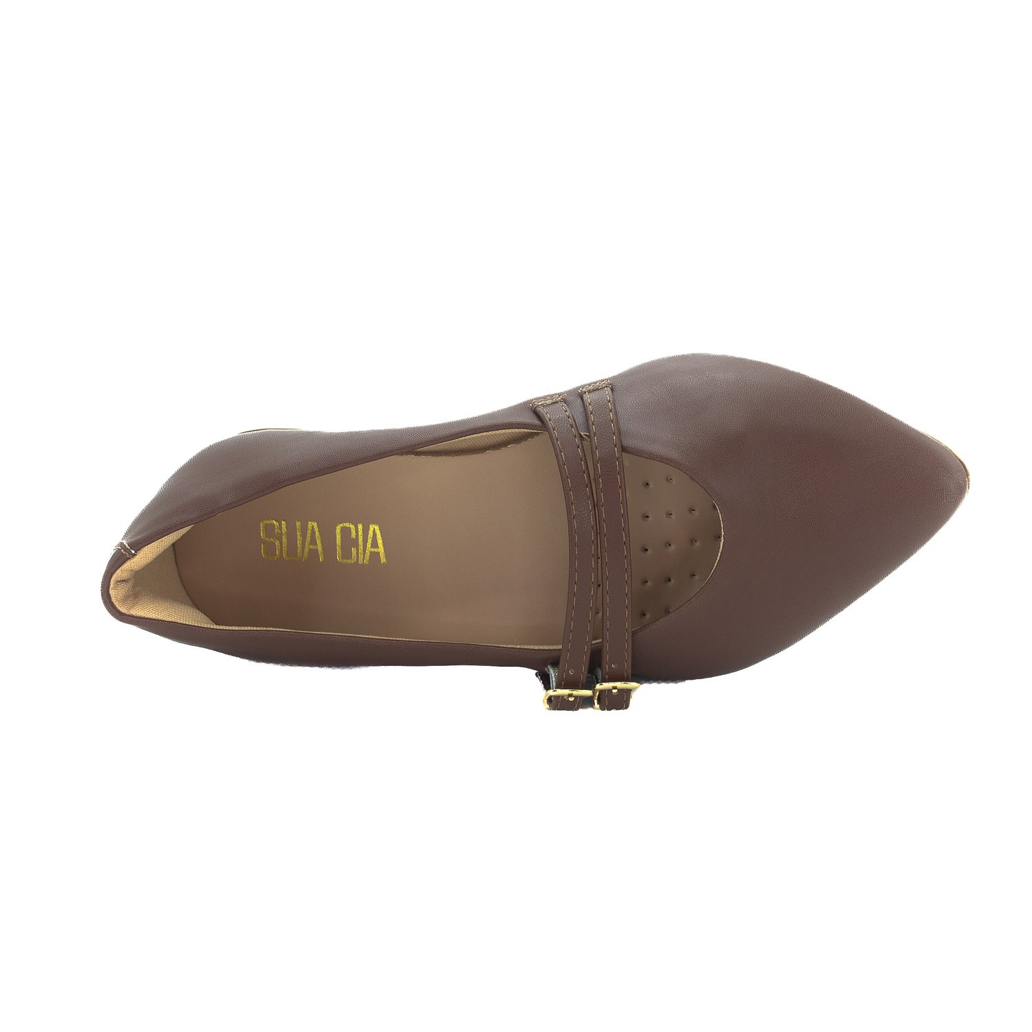 Sapatilha Feminina Sua Cia 8117.15937 - Marrom Marrom 5