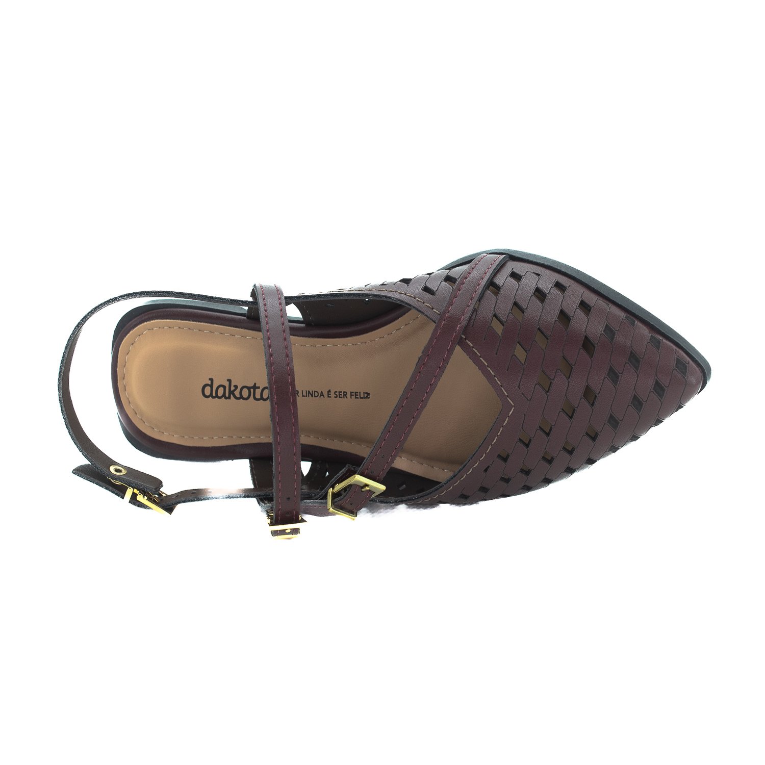 Sapatilha Feminina Dakota D0212-0002 - Vinho Vinho 5