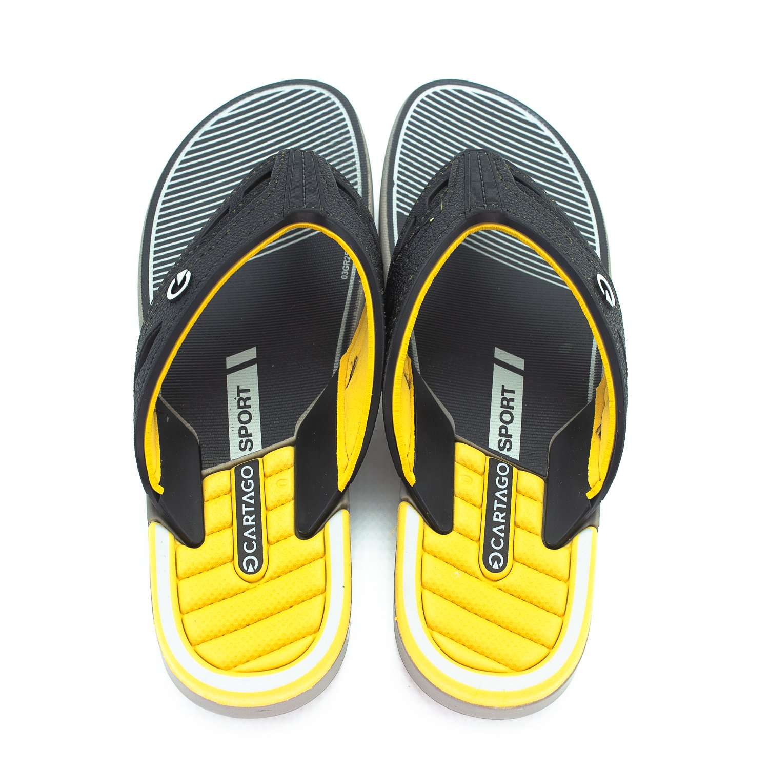 Chinelo Infantil Menino Cartago Dallas - Preto Cinza/Preto 3
