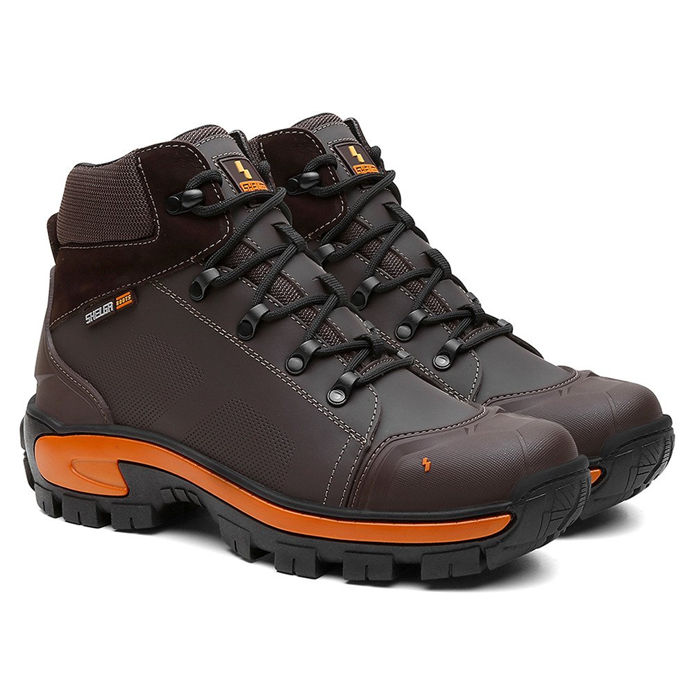 Coturno em Couro Shelga  Estilo e Conforto  36 a 45  Cafe - 1002 Marrom 3