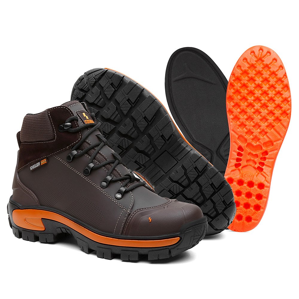 Coturno em Couro Shelga  Estilo e Conforto  36 a 45  Cafe - 1002 Marrom 4