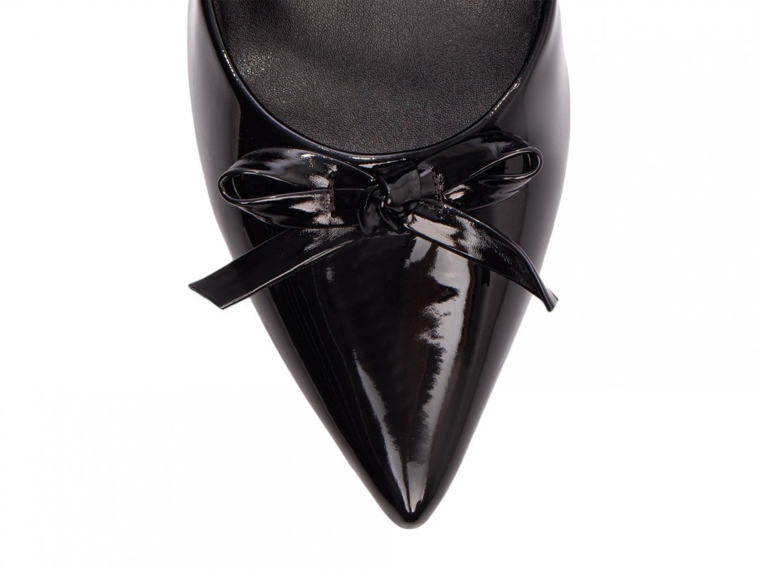 Scarpin Preto Confortavel - Salto 6,5 cm - Antiderrapante Preto 6