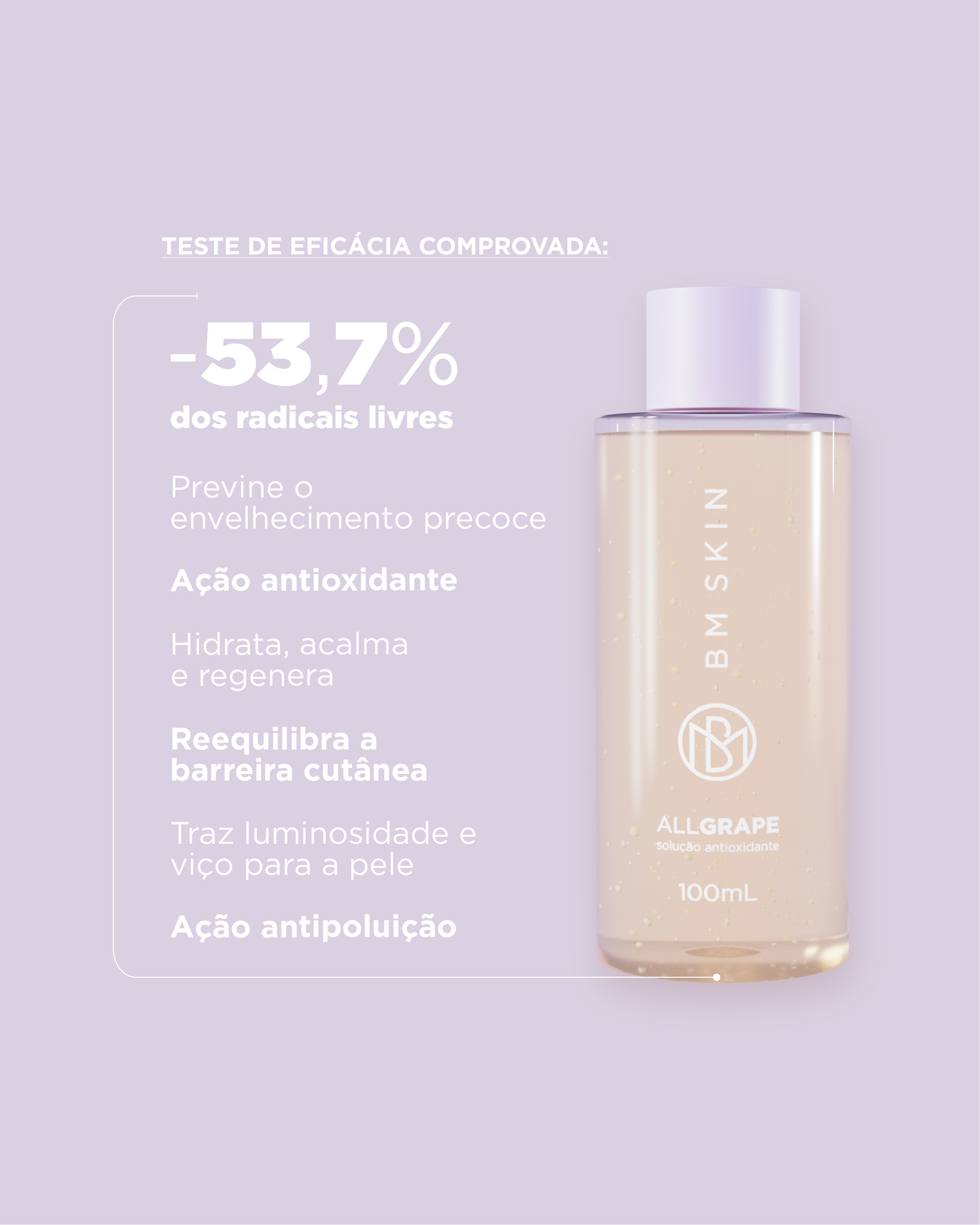  All Grape Tonico Antioxidante BM Beauty 100ml 100ml 2