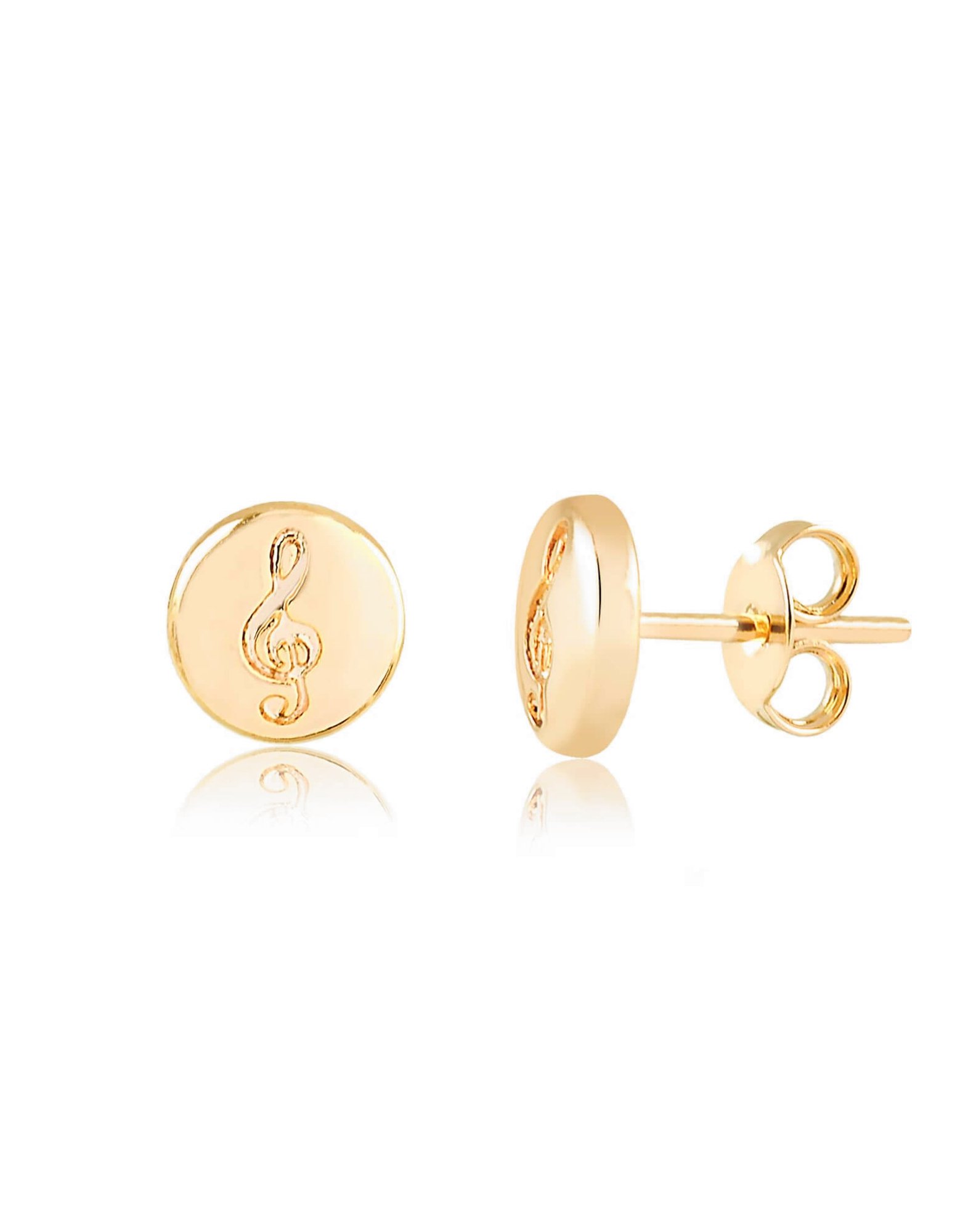 Brinco Bossa Banho Ouro Dourado 3