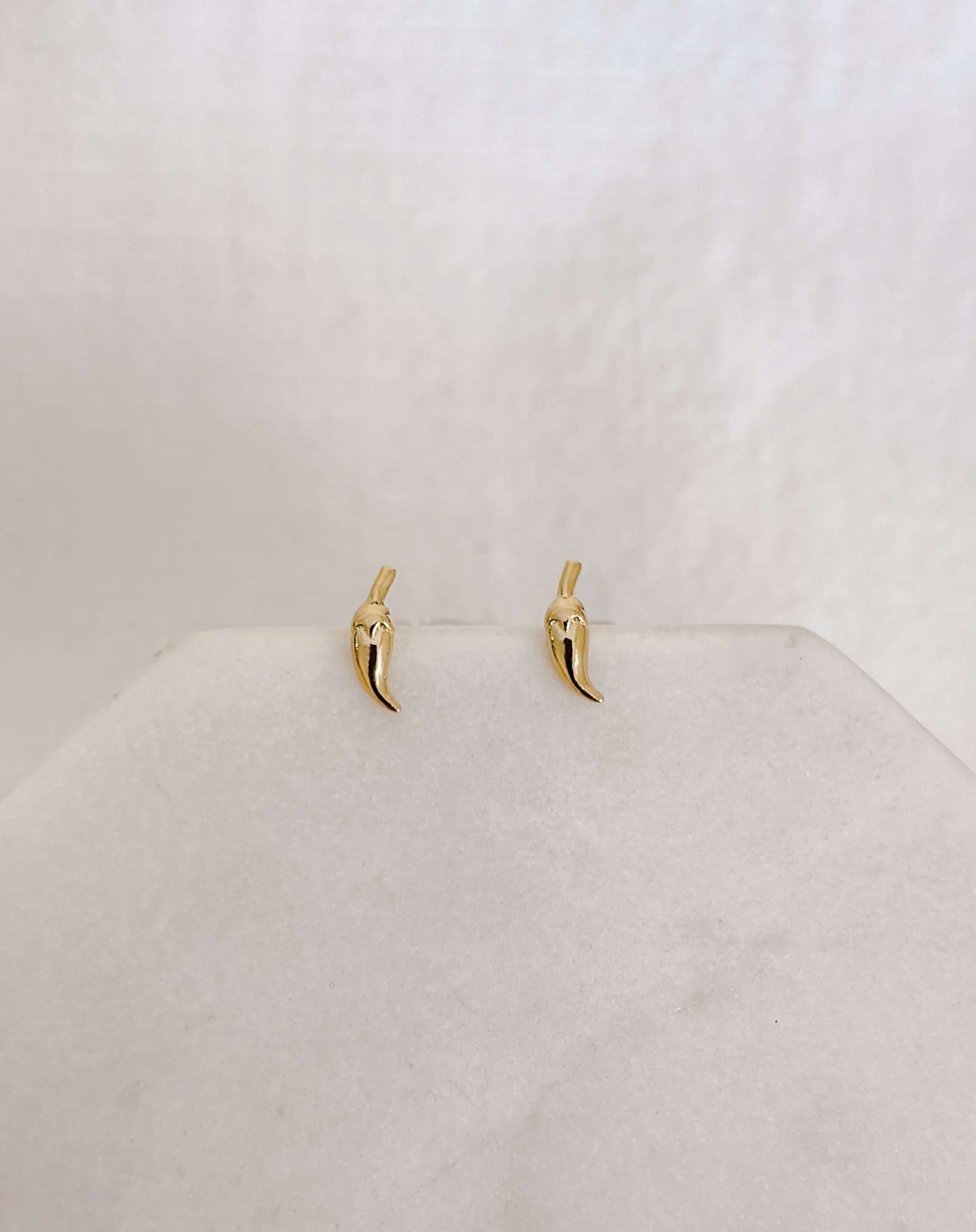 Brinco Pimentinha Banho Ouro