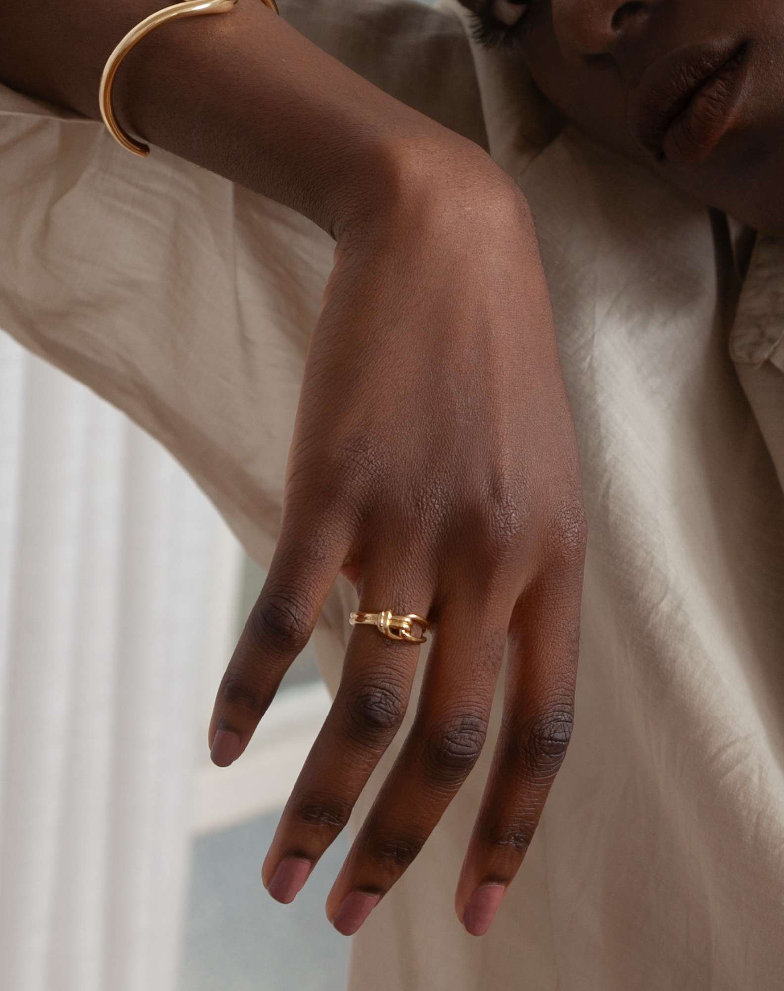 Anel No Banho Ouro Dourado 2