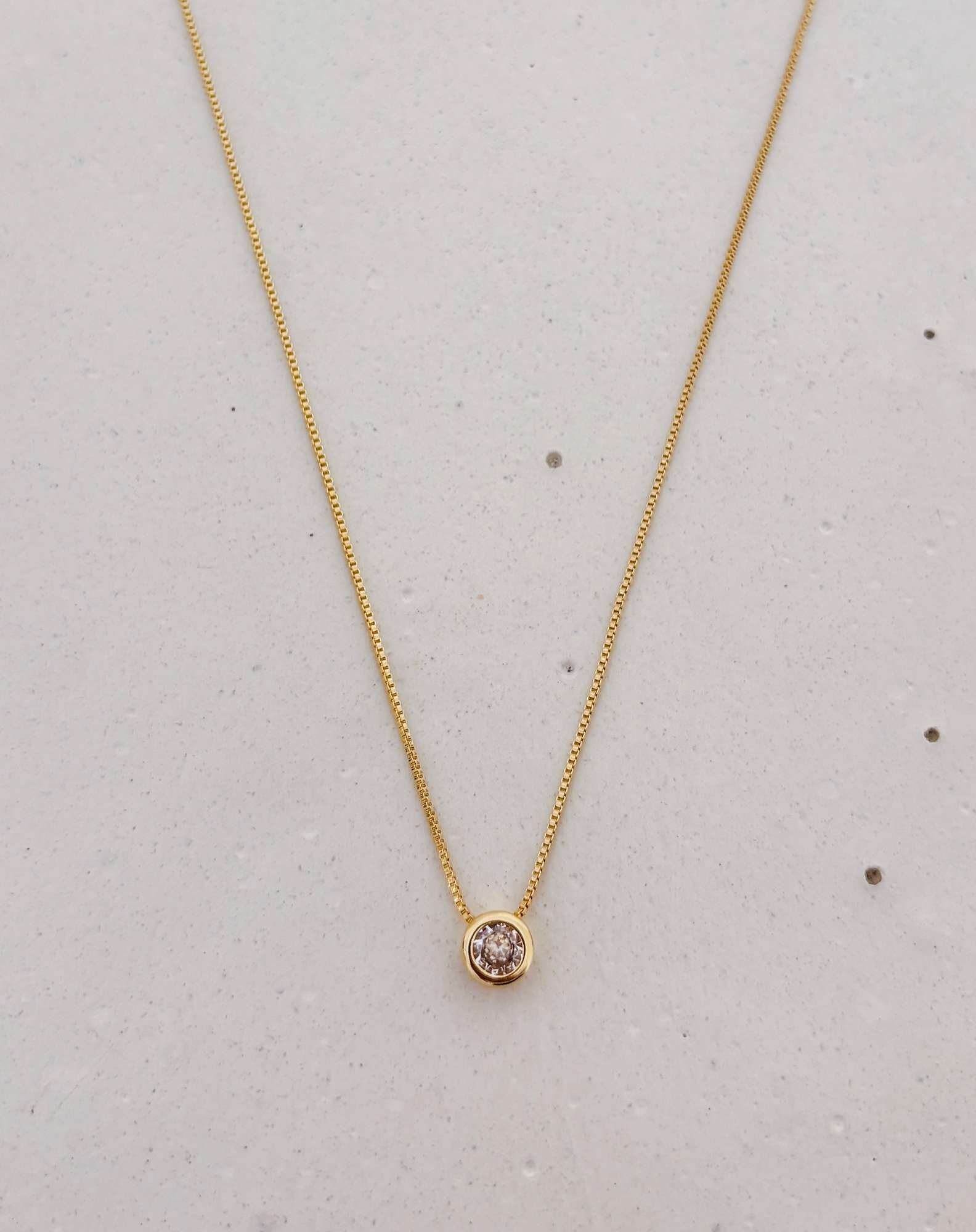 Colar Ponto de Luz Banho Ouro Dourado 3