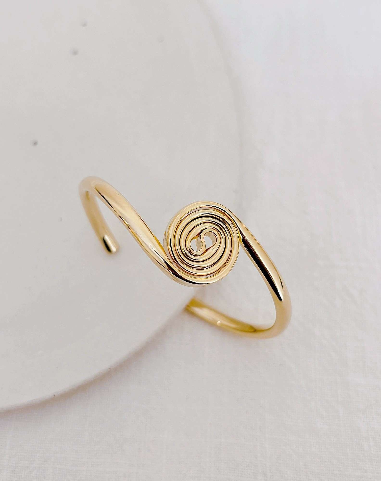 Bracelete Roll Banho Ouro