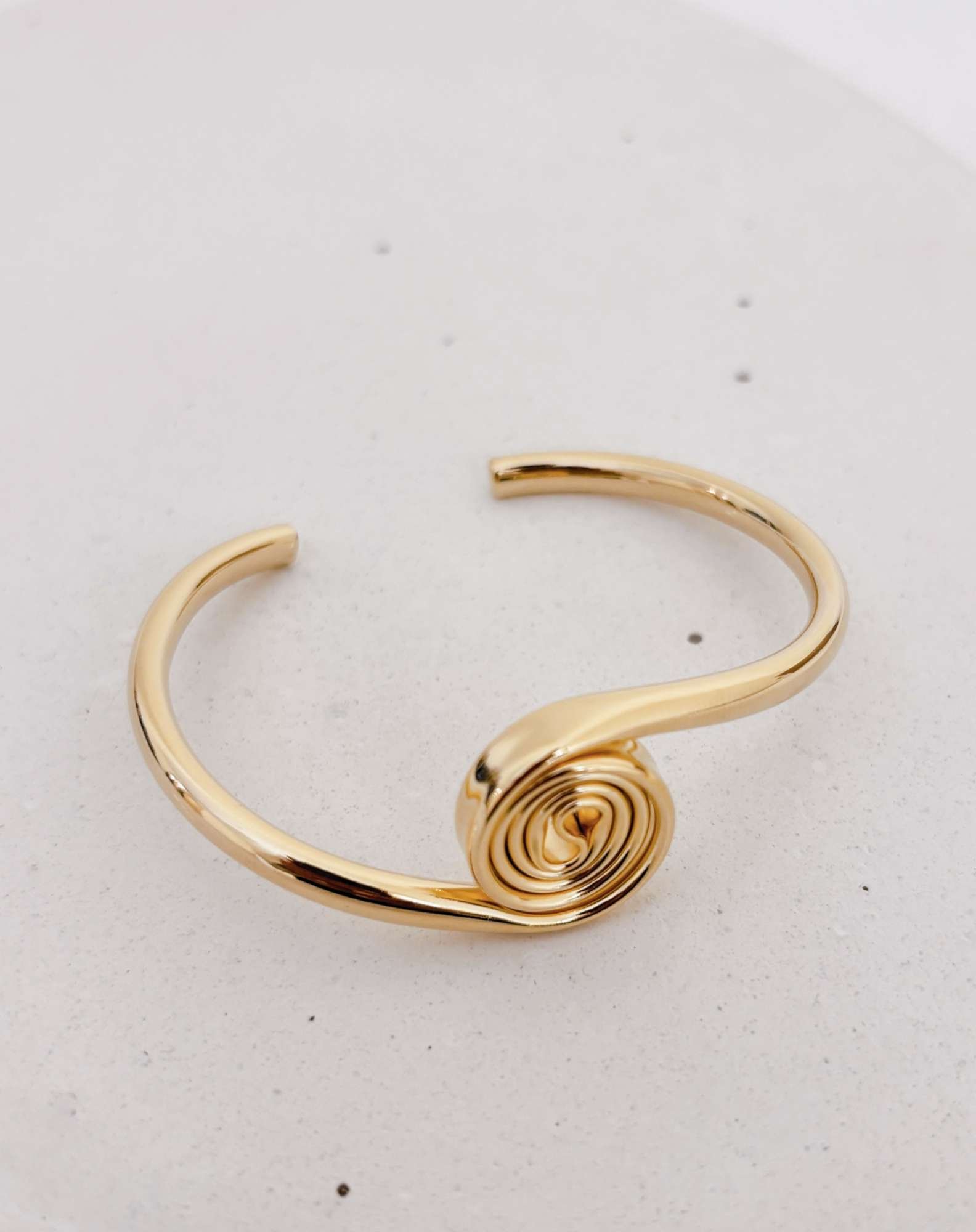 Bracelete Roll Banho Ouro Dourado 3