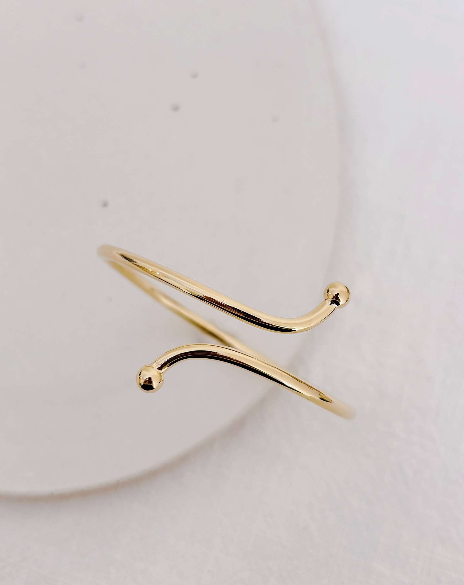 Bracelete Dots Banho Ouro