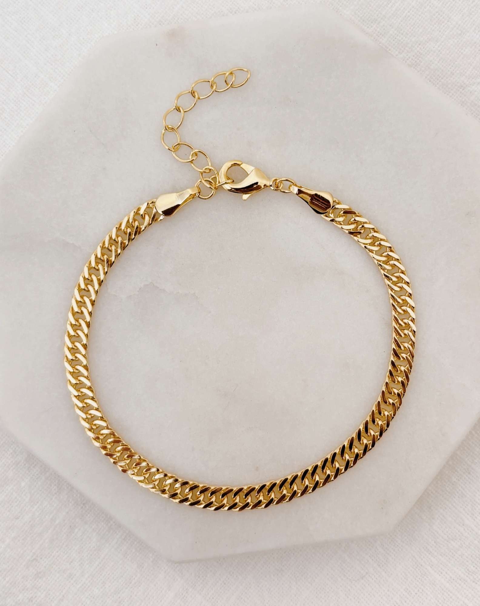 Pulseira Chain Banho Ouro