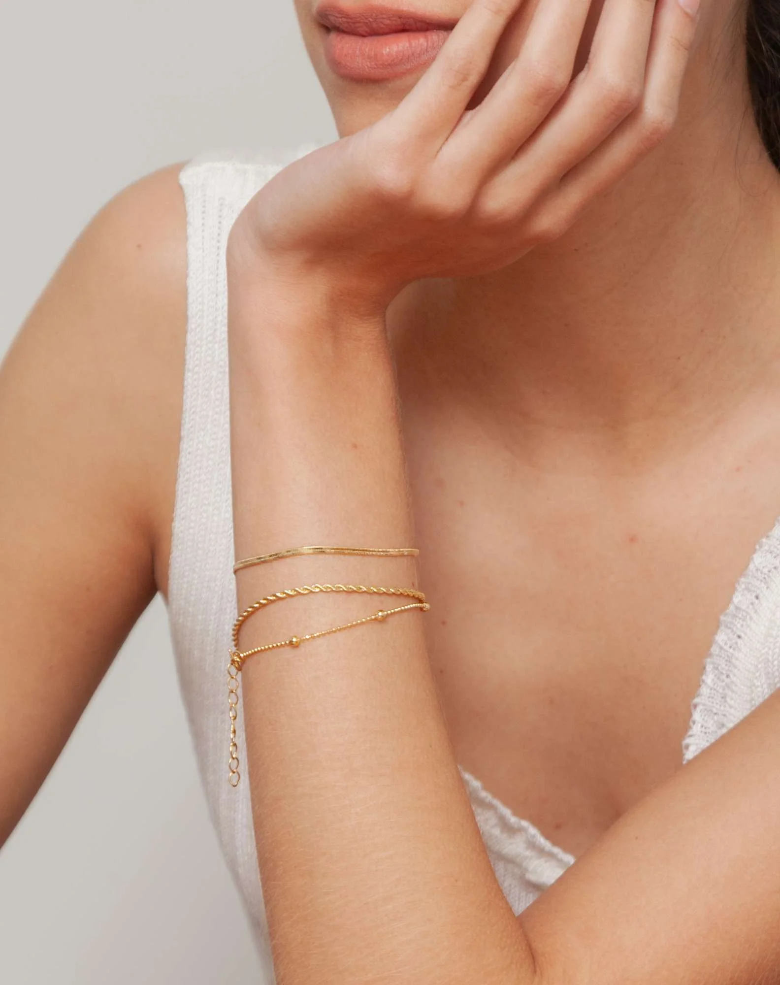 Pulseira Delicate Banho Ouro Dourado 3