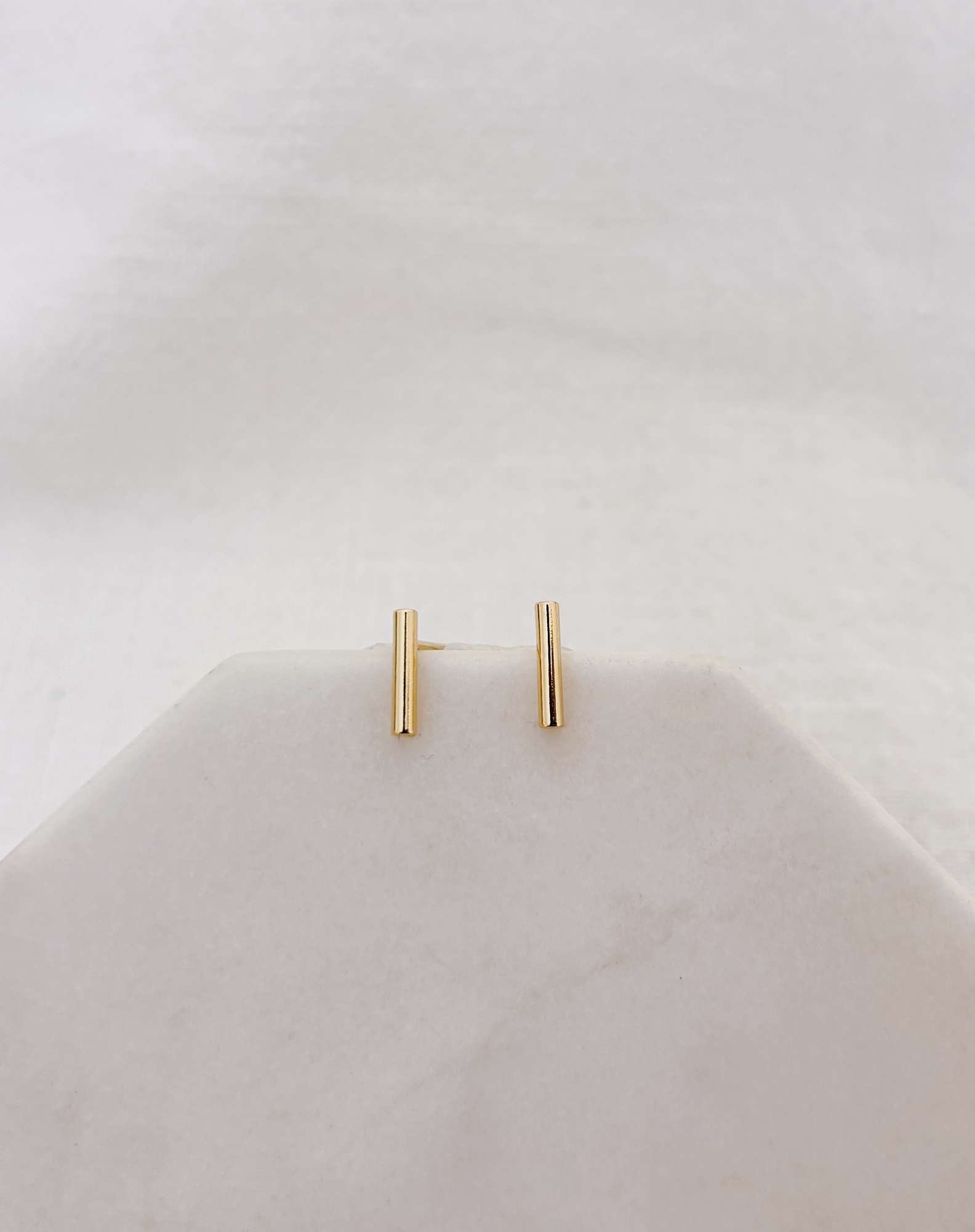 Brinco Palito Banho Ouro