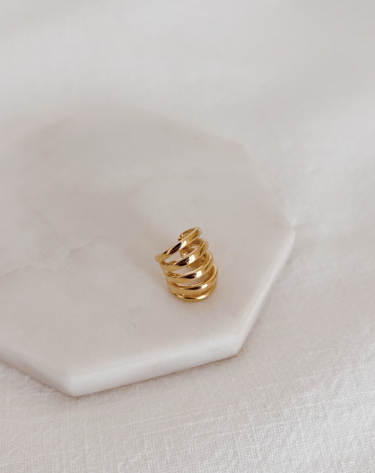 Piercing Fake Bold Banho Ouro Dourado 3