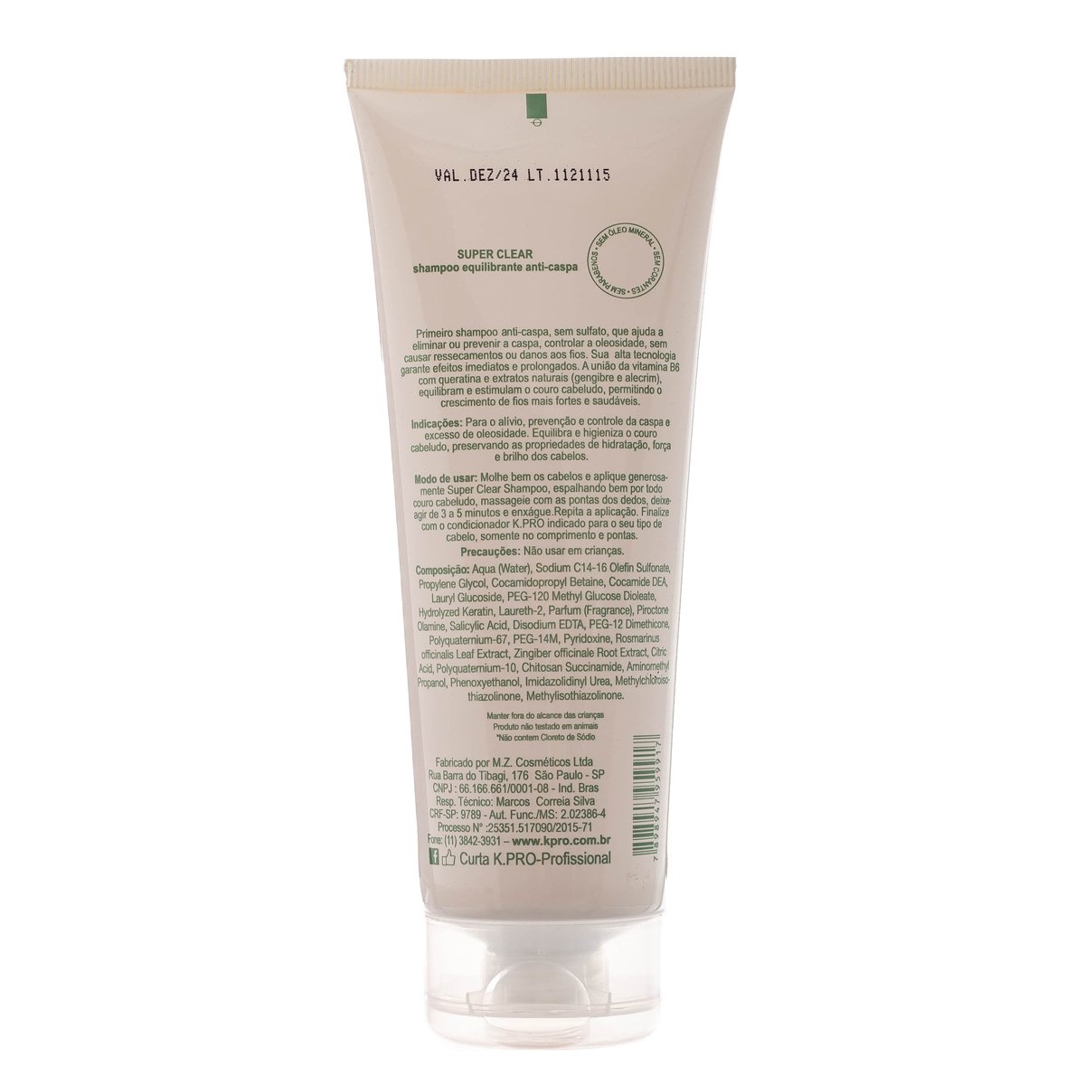 SUPER CLEAR SHAMPOO ANTICASPA 240ML 240ml 2