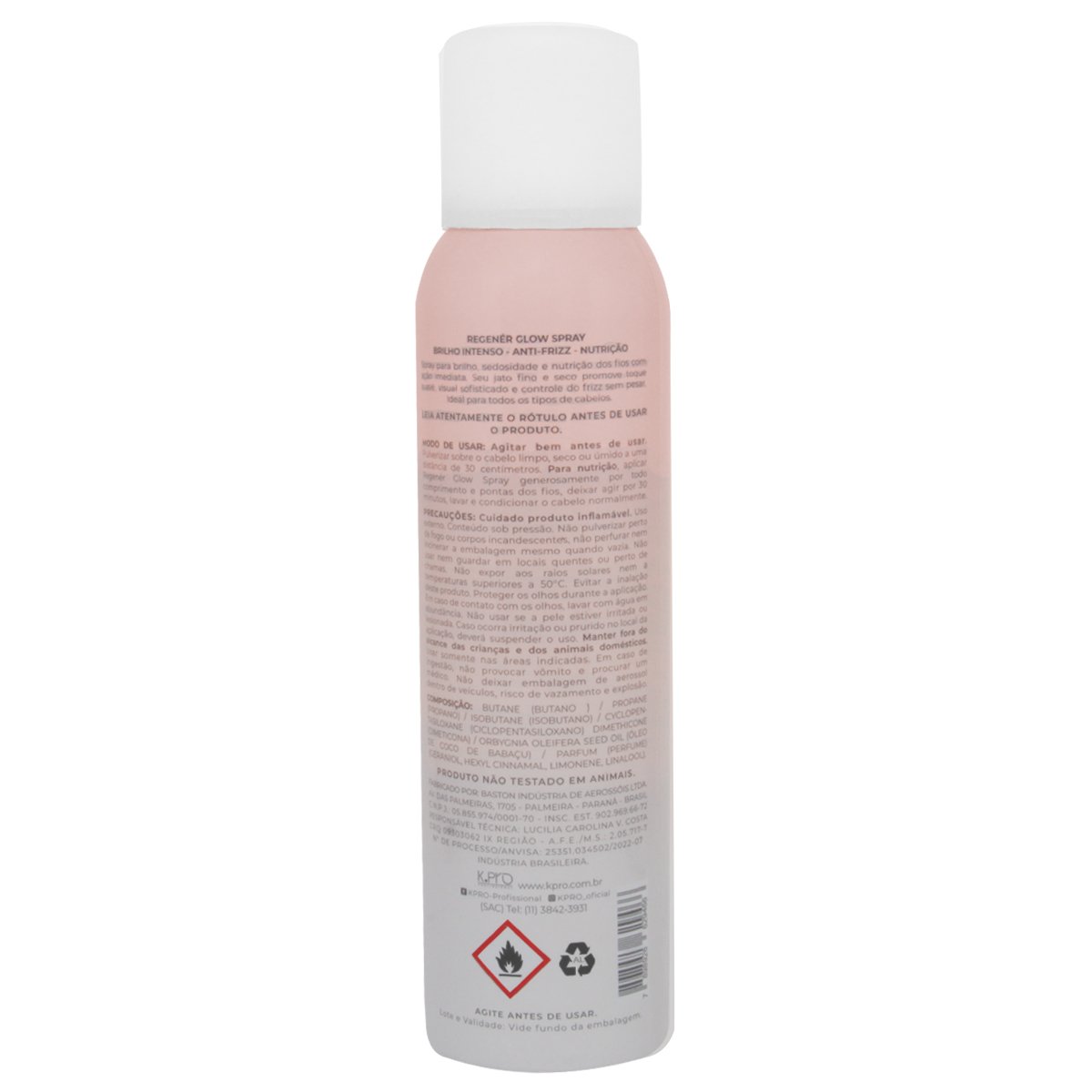 REGENÉR HAIR GLOW SPRAY ANTI-FRIZZ 150ML 150ml 2