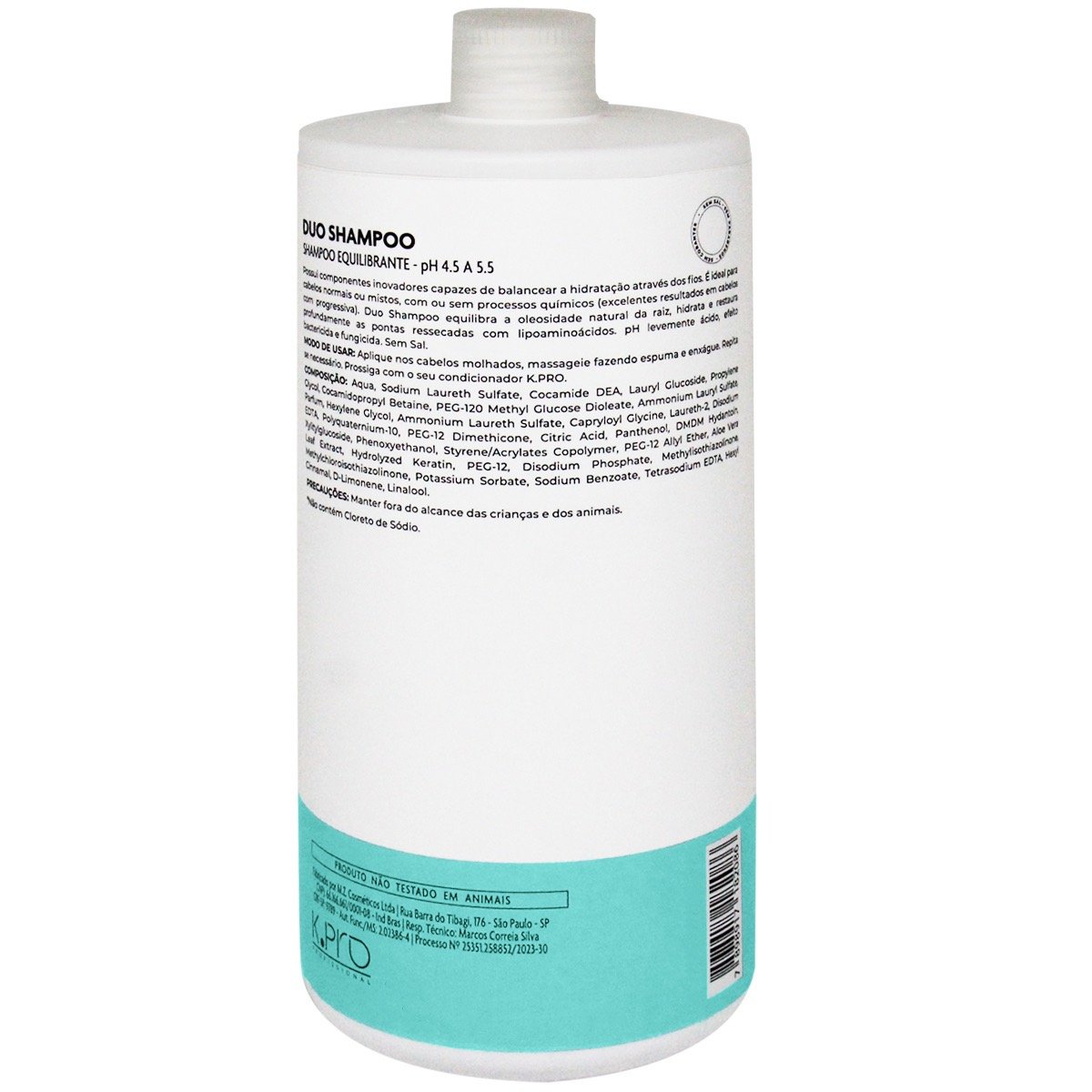 SHAMPOO DUO EQUILIBRANTE S/ SAL 1 LITRO 1L 3