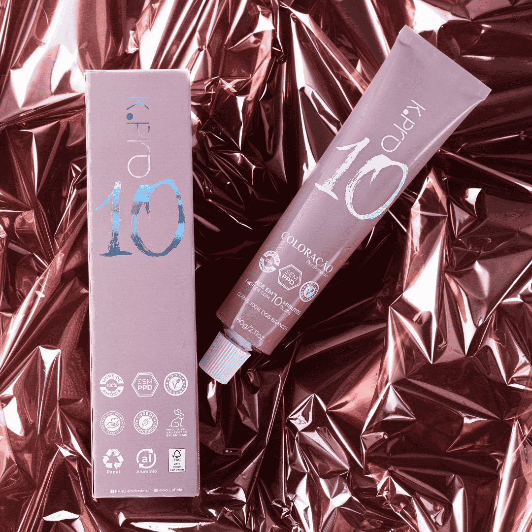 7.0 - Coloração K.pro 10 Louro Médio Permanente 7.0 - Louro Médio 3