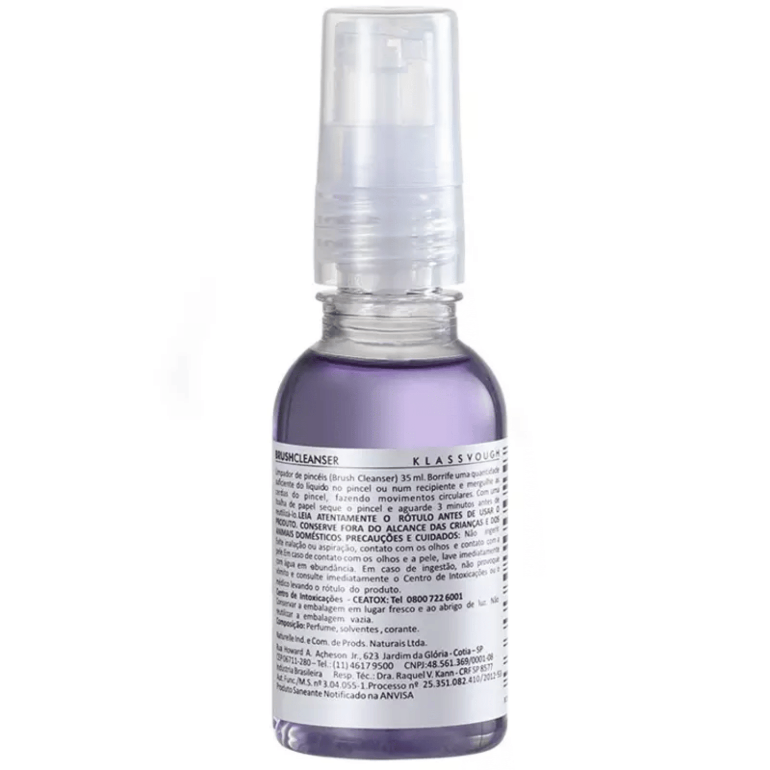 Brush Cleanser Limpador de Pinceis Klass Vough 35ml 3