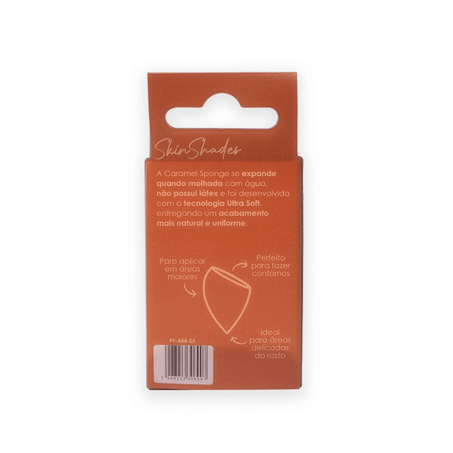 Esponja de Maquiagem - Skin Shades Caramel - Klass Vough ÚNICO 4