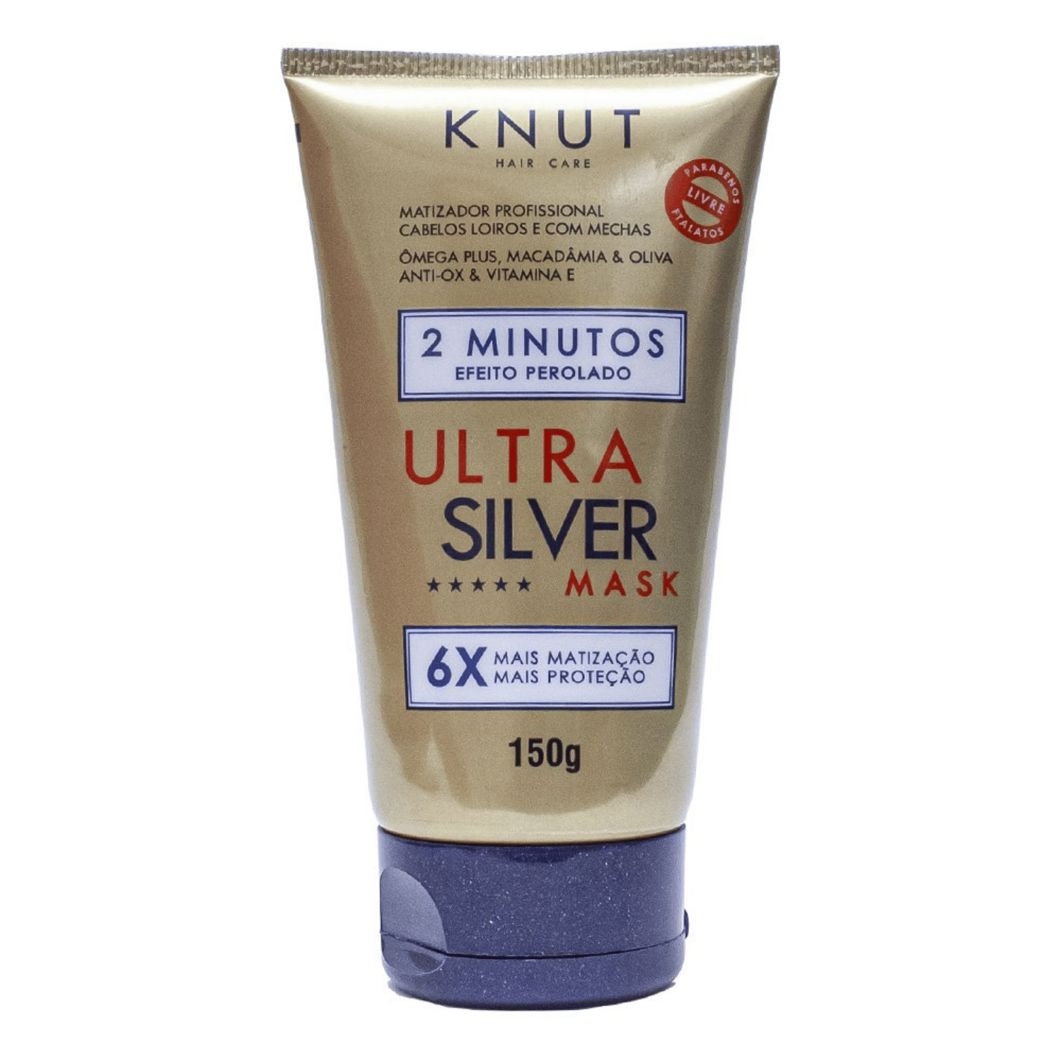 KNUT Ultra Silver Mascara 150g  Matizacao Perola 2