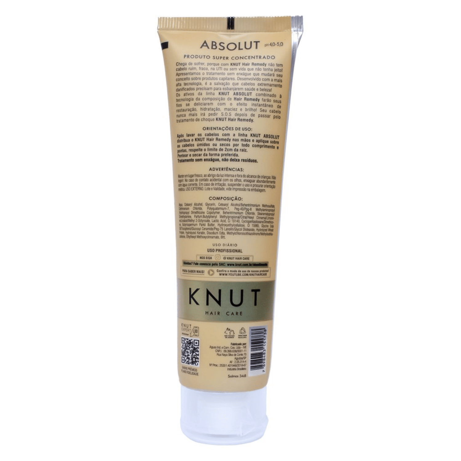 KNUT Absolut Hair Remedy Creme de Tratamento 130g 130g 2