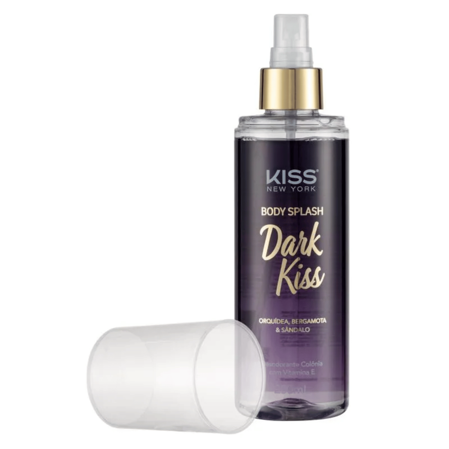 Body Splash Dark Kiss - Kiss New York 200ml 2