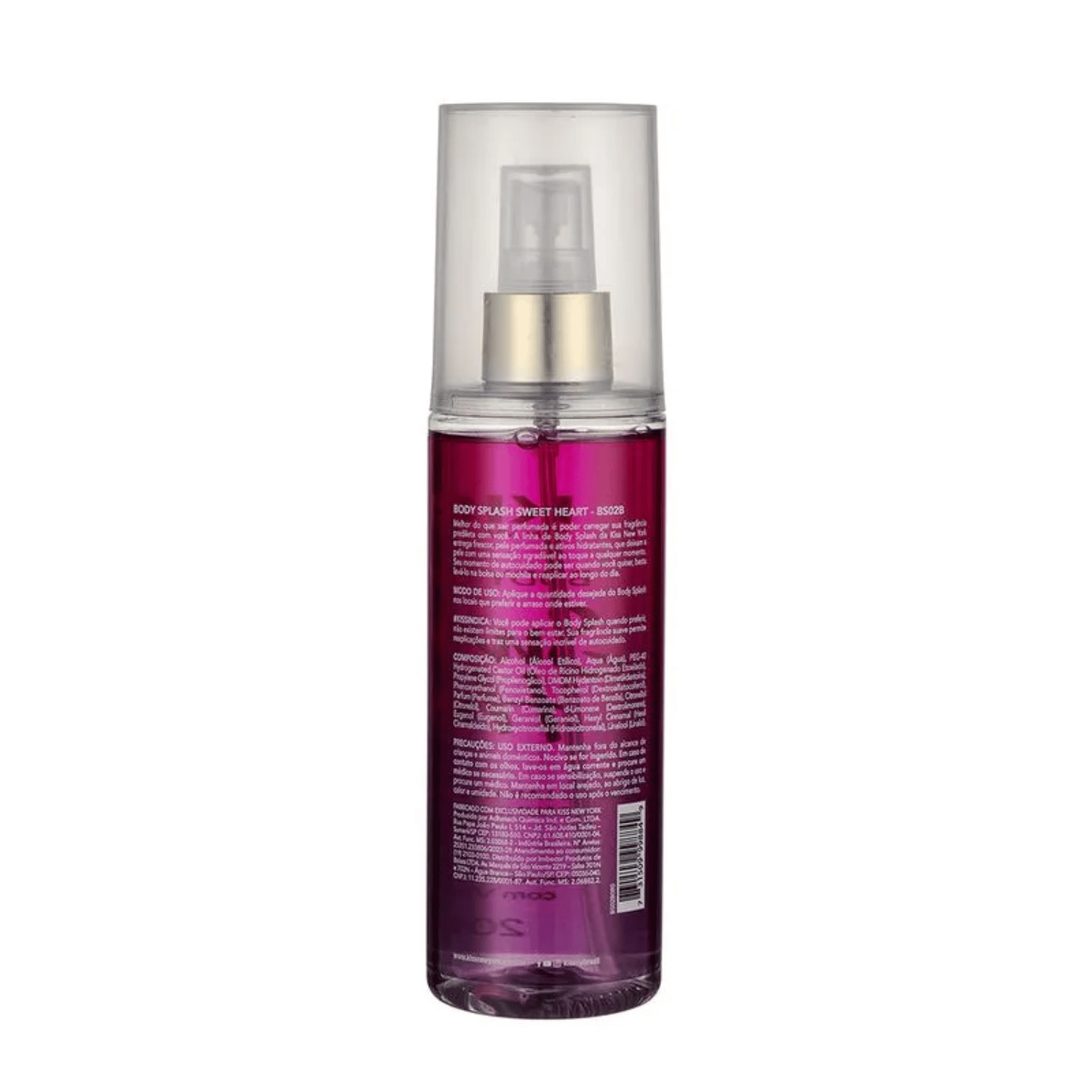 Body Splash Sweet Heart - Kiss New York 200ml 2