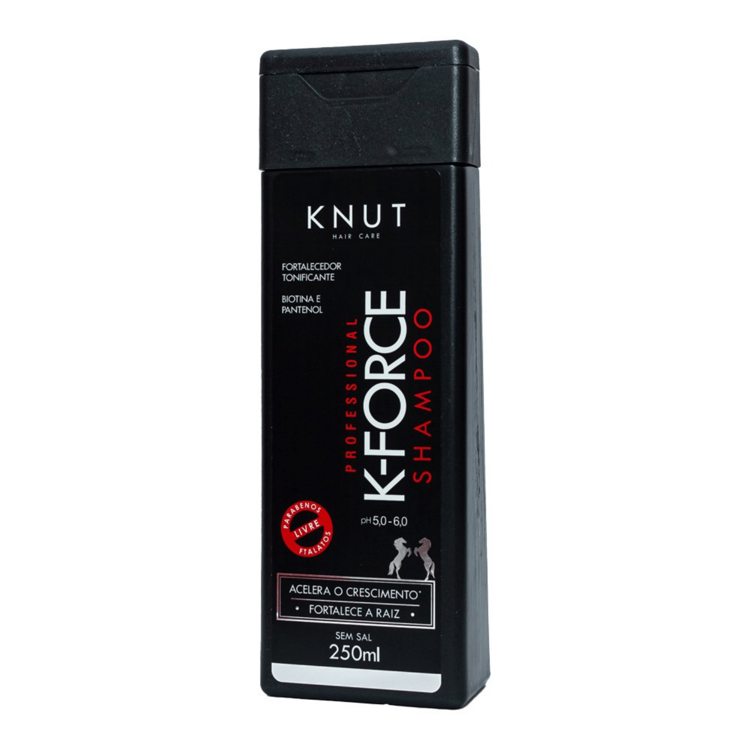 KNUT Shampoo K-Force - Limpeza, Forca e Elasticidade 250ml 2