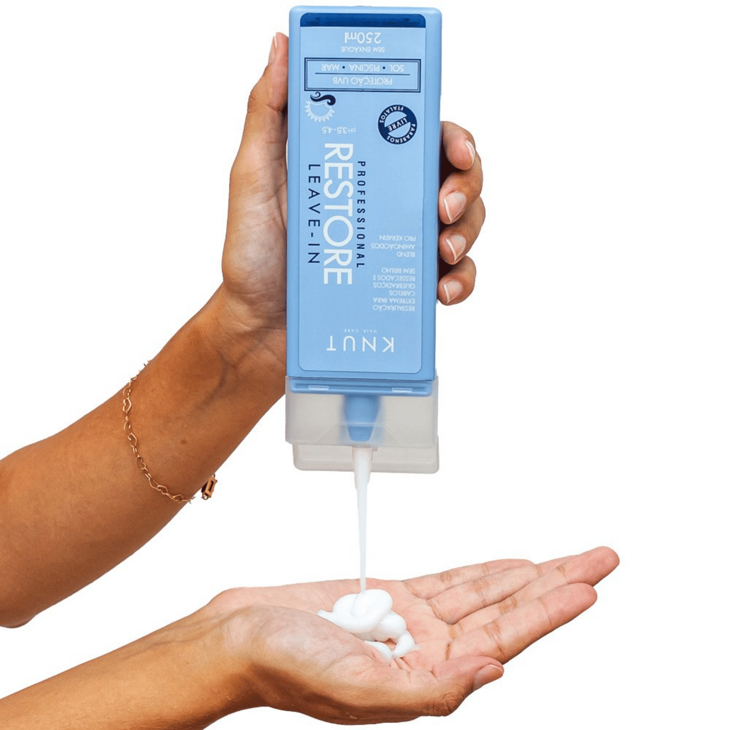 KNUT Restore Leave-in - Restauracao Sem Enxague 250ml 4