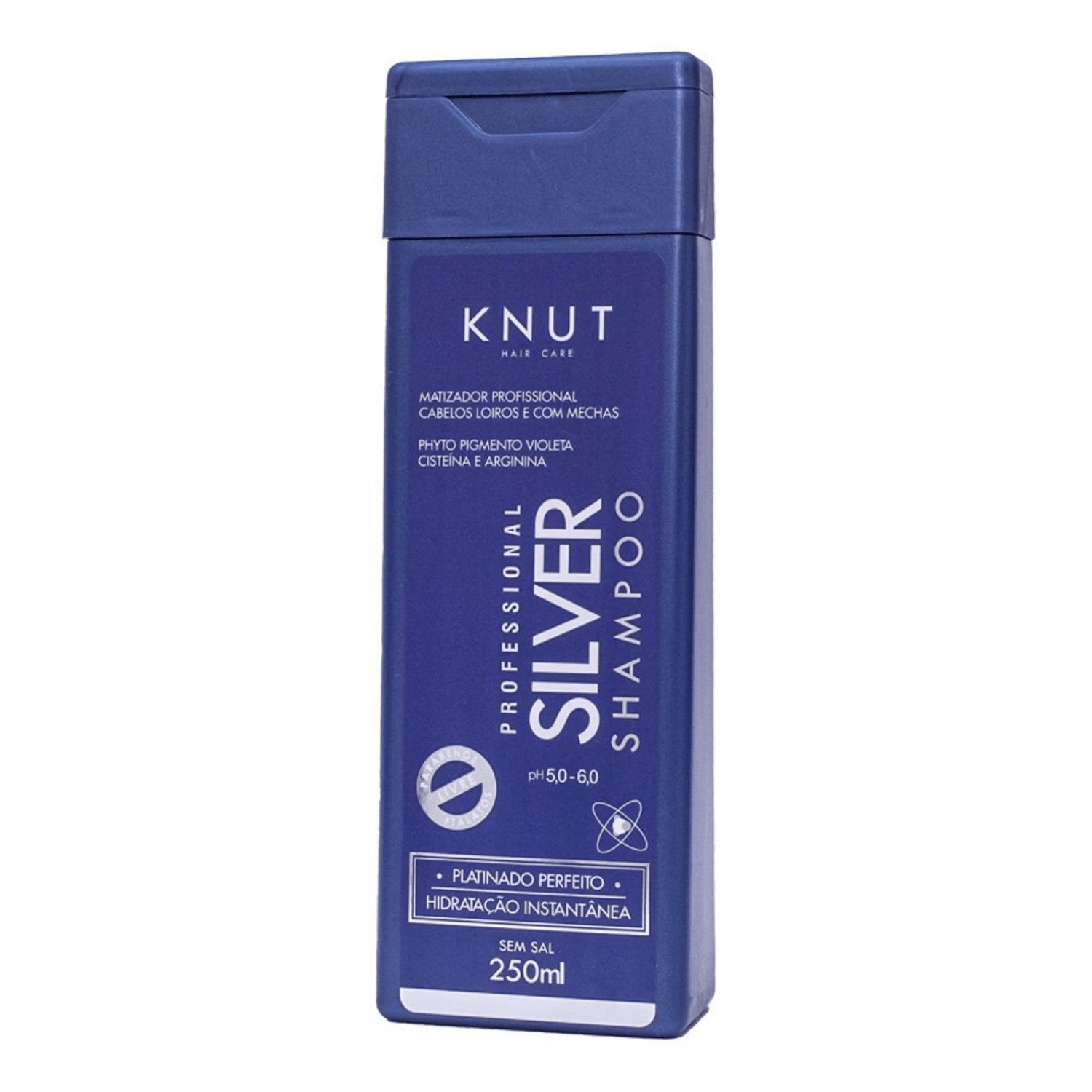 KNUT Silver Shampoo - Matizacao e Brilho Imediato 250ml 2