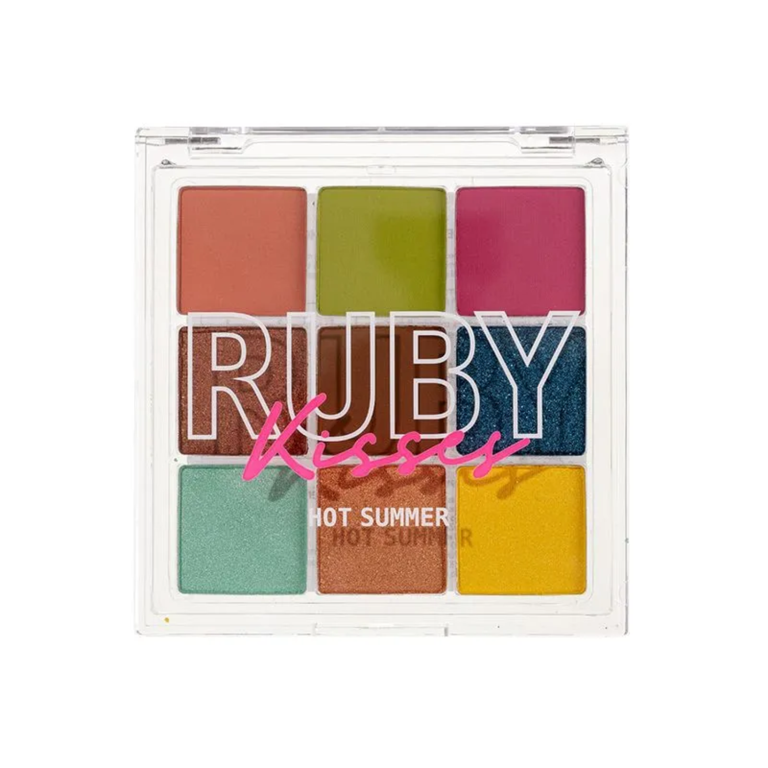 Paleta de Sombras Memories Collection Ruby Kisses Hot Summer 3