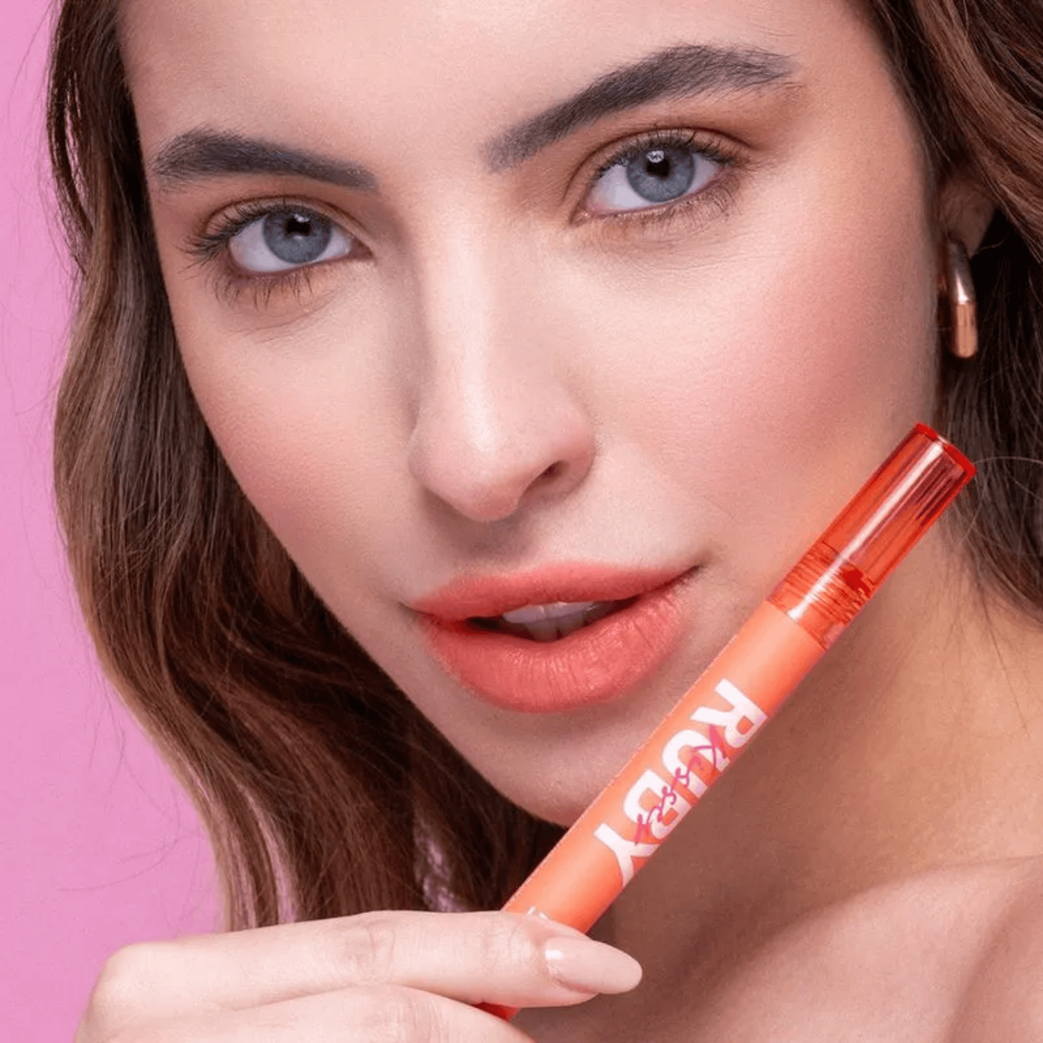 Lip Fix Tint Alta Fixacao Ruby Kisses Bold Orange 3
