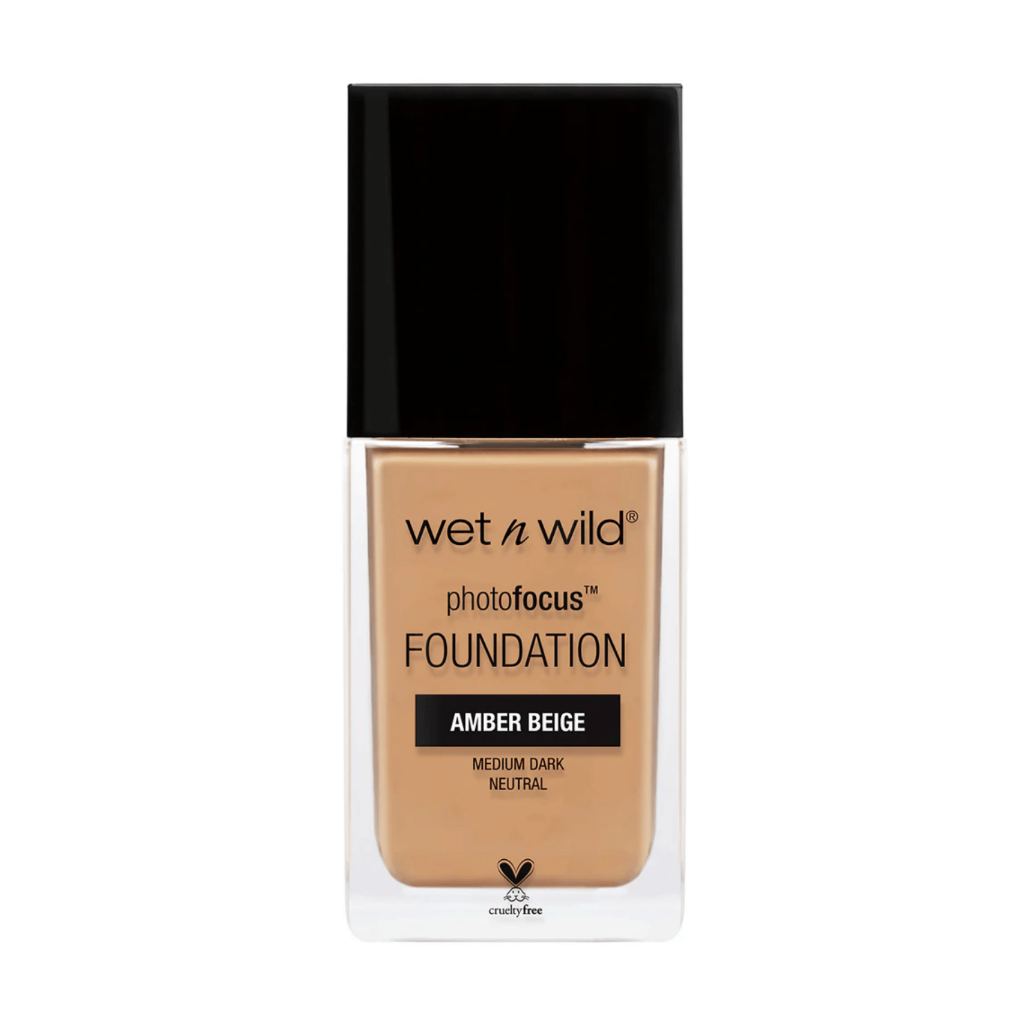 Base Liquida Photo Focus Foundation Matte WetnWild Amber Beige 2