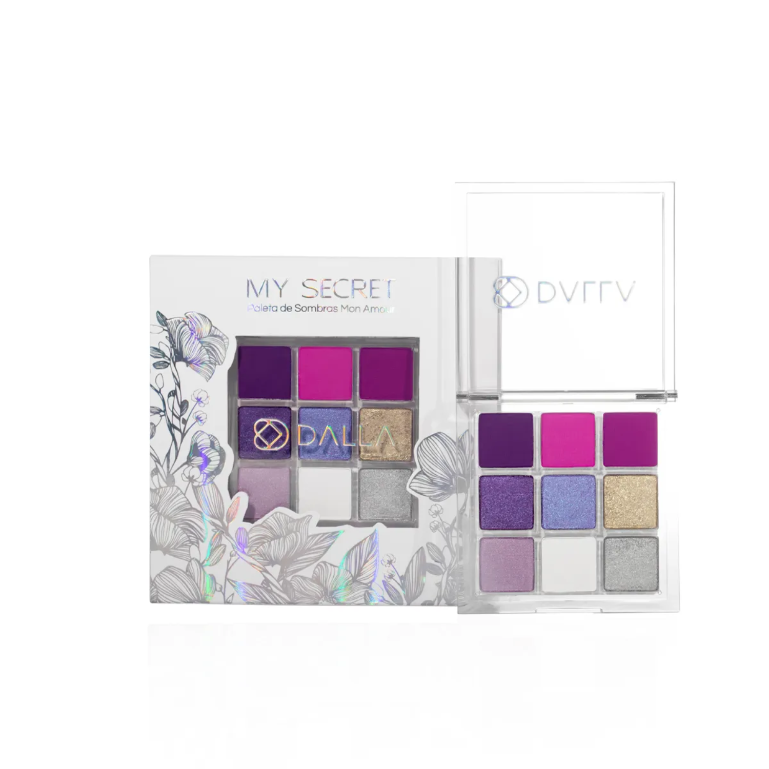 Paleta de Sombras My Secret Dalla Makeup Mon Amour 3