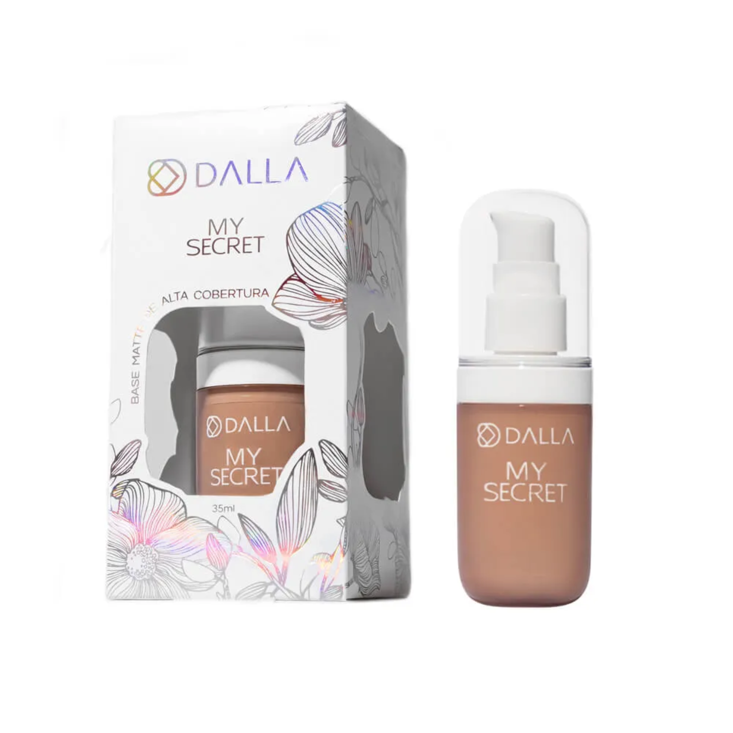 Base Alta Cobertura My Secret Dalla Makeup Cor 05 2
